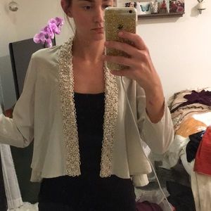 H&M beaded cardigan